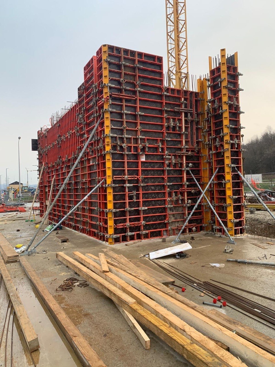 Monolitni radovi Novi Marof — industrijski objekt, Knauf Insulation