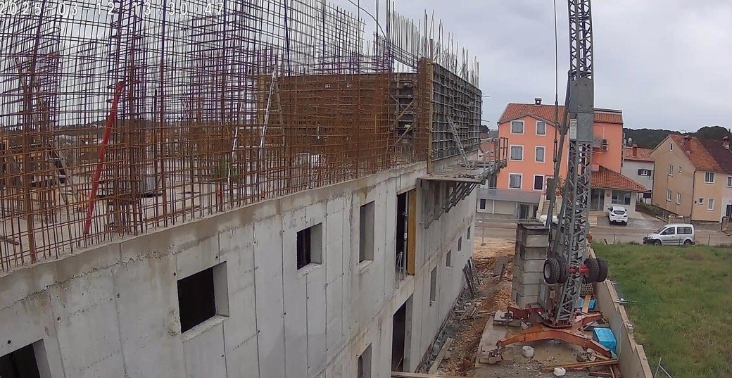 Monolitni radovi Rovinj — stambeni objekt, KOS Development