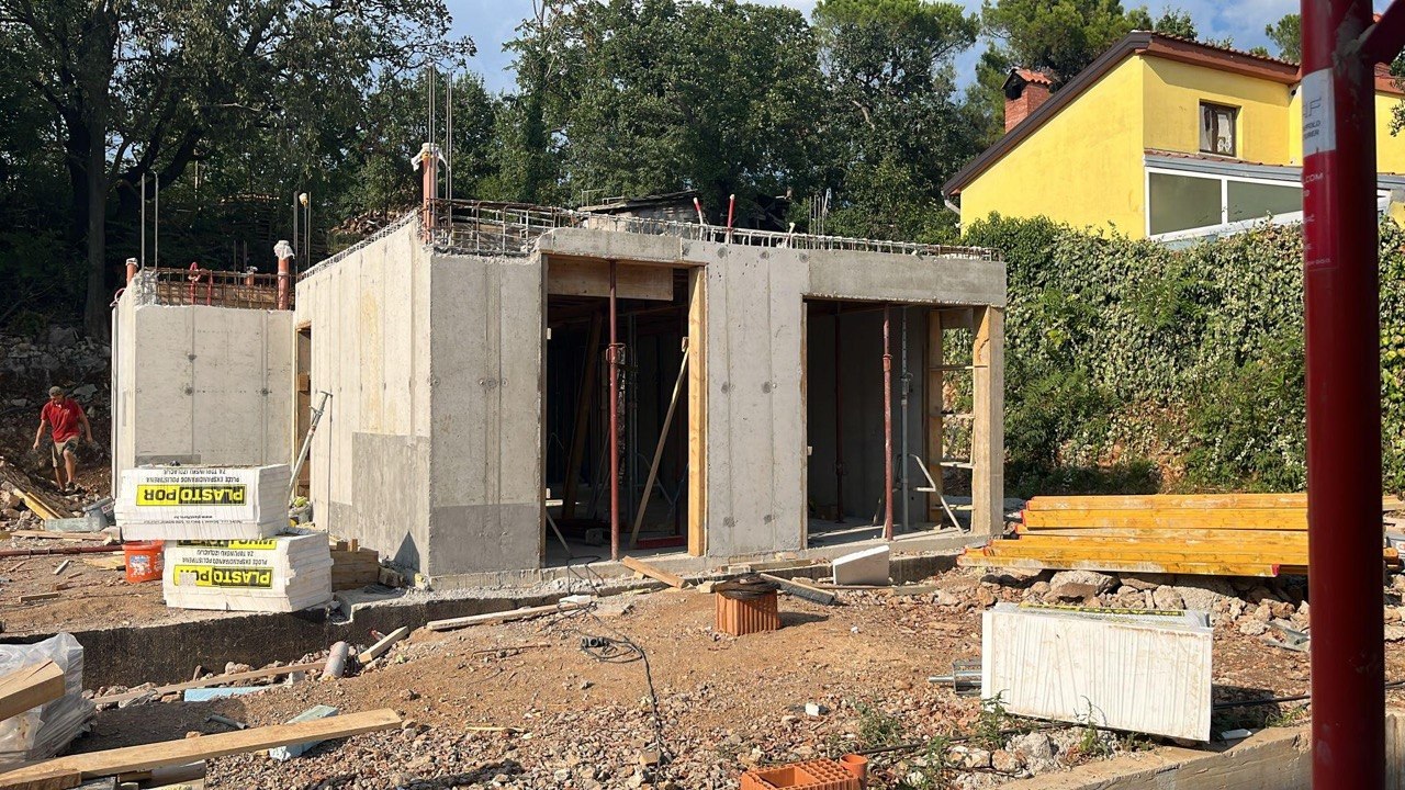 Monolitni radovi Matulji — stambeni objekt, KOS Development