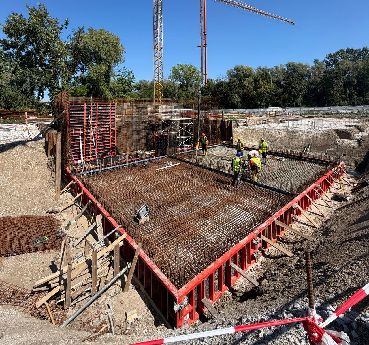 Betonski radovi Varaždin — industrijski objekt, Vindija